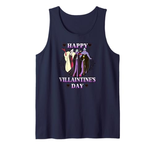 Débardeur Disney Villains femme haut sans manches Villaintines noir