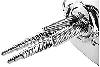 Angel Juicer AG-7500SFH Stainless Steel Premium Cold Press Slow Juicer, SUS-304 Food Grade, Anti-Jamming Auto-Reverse Function, 10-Year Warranty