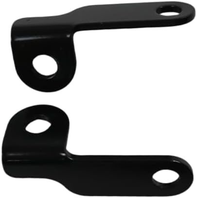 Motorcycle Black Turn Signal Light Holder Relocation Bracket Front Rear Fork Clamp for Harley Davidson Dyna 91-05&Sportster XL 883 1200 97-04