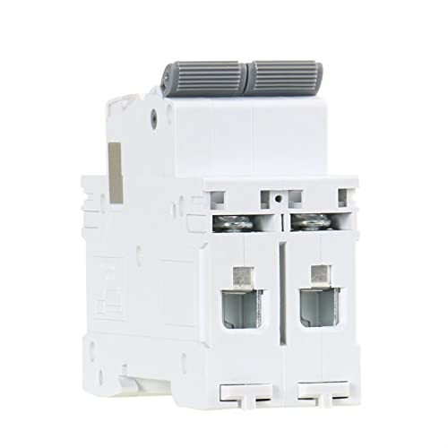 Disyuntor DC 6KA interruptor magnetotérmico bipolar de carril DIN 500V 6