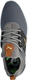PUMA Ignite Articulate Męskie buty golfowe, Quiet Shade Team Gold Black, 47 EU, Quiet Shade Puma Team Gold Puma Black, 47 EU