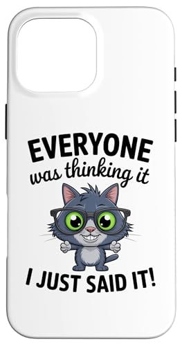 �������Ȕ���ȔL �݂�Ȃ��v���Ă��� I Just Said It �X�}�z�P�[�X iPhone 16 Pro Max �p