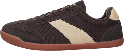 Image of WHITIN Women's Wide Toe Box Barefoot Shoes Retro Style W608 | Zero Drop Support, Natural Foot Alignment, Balanced Walking Feel, Daily Commute, Long Hours Standing