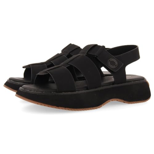 Sandales de sport noir de type cangrejera femme idéales pour vos balades