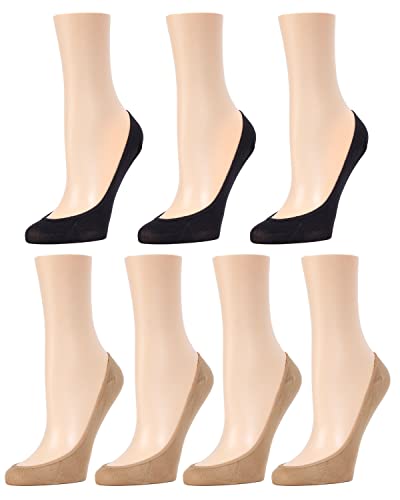 Image of MeMoi No-Show Micro Shoe Liners 7-Pack