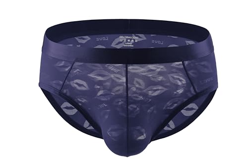 Image of PANTEASY Menswear Lips Designed Frenchie Brief- Dailywear, Soft & Comfortable