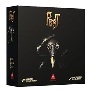 Archona Games: Pest - Strategy Board Game, Euro Worker Placement Game, Save The Empire from The Plague, Ages 13+, 1-5 Players, 60 Min