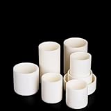 99% Alumina Cylindrical Crucible - High-Temperature Sintered Al2O3 Ceramic Crucible for Industrial - 300ml, 1pcs(70x100mm)