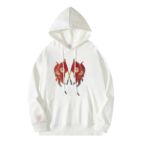 Sweats à capuche pour hommes vintage pull ample en coton pour éviter l'inconfort