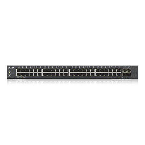 Image of ZYXEL 52-Port Gigabit Ethernet Smart Switch (XGS1930-52) - Managed, 4x 10G SFP+, Optional Nebula Cloud Management, Rackmount, Limited Lifetime Protection