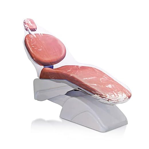 EZGOODZ Disposable Chair Covers 29" x 80", Pack of 125 Full Plastic Dental Chair Covers 0.5 Mil Polyethylene, Durable Dental Disposable Covers for Hospitals, Salons