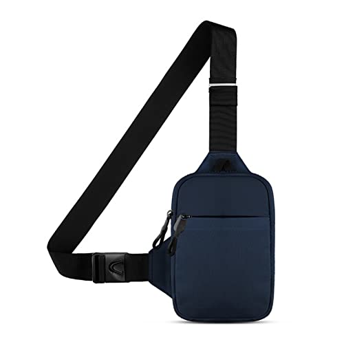 DONGKER Sling Chest Crossbody Bag, Bolsa de Hombro Impermeable Bolso Crossbody Bag Backpack para Hombres y Mujeres Deportes al Aire Libre Senderismo