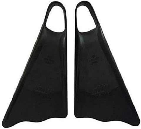 Ally 9-10 Floating Swim Fins, Medium Large, Black