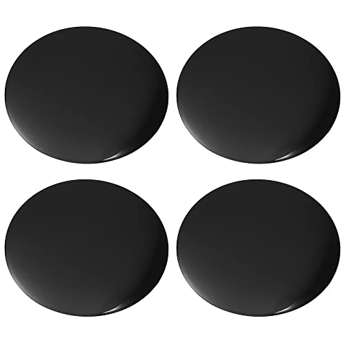 Cache-moyeux de 70 mm noirs X AUTOHAUX contre rouille de centre roue