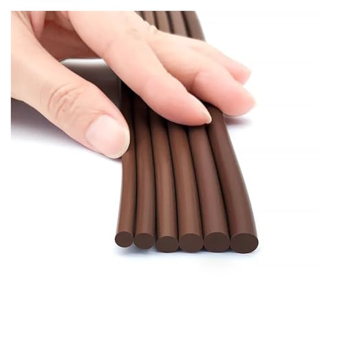 Cordon de caoutchouc marron résistant huile chaleur 1.8mm