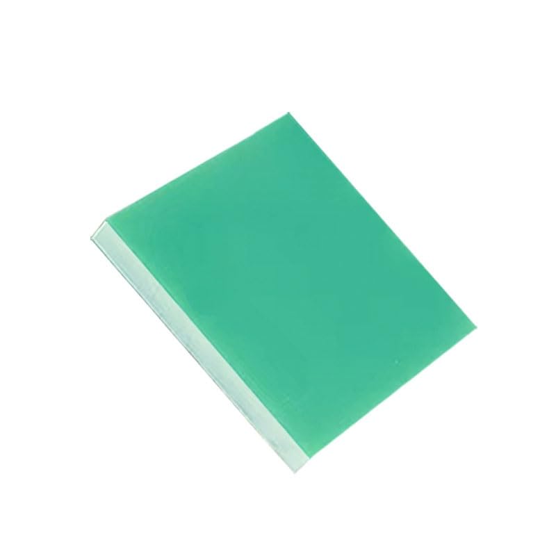 Feuille de fibre de verre 3240 FR4 épaisseur 0,5/1/2/3/4/5 mm, panneau de résine époxy en fibre de verre FR-4, plaque époxy G10 vert clair(100X100MMX5MM)