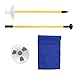 CRIOH Hole Pole Cup Flag,Practice Hole Pole Cup Flag Stick Detachable Putting Green Flagstick (Blue), CRIOHrzfy7hwtgk-12