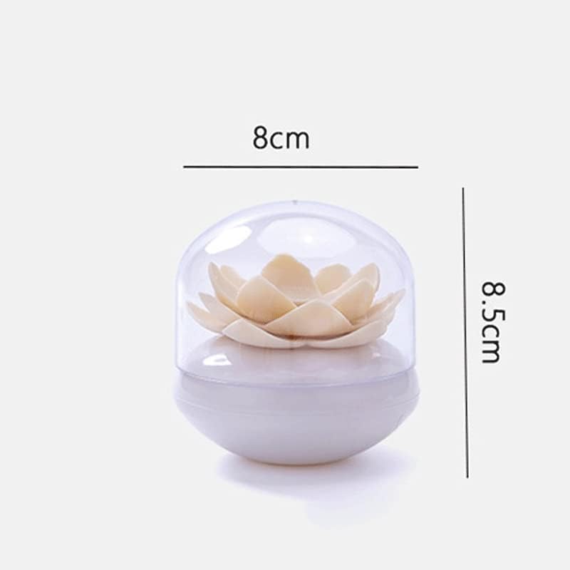 フラワーデザイン 綿棒ホルダー 保存容器 つまようじ オーガナイザー チューブ ダストカバー付き プラスチック つまようじ収納ボック