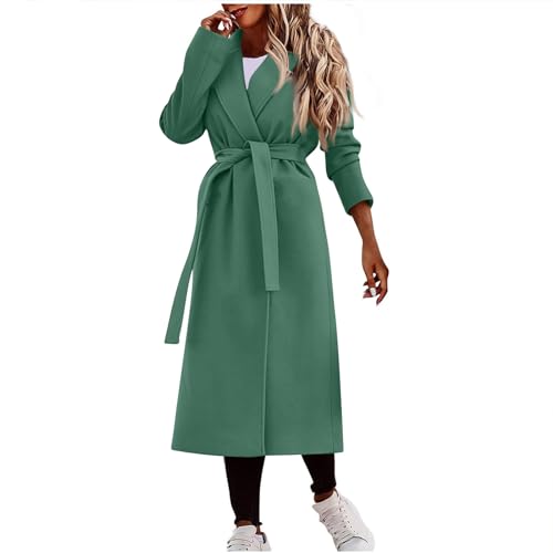 Manteau laine mélangée femme long idéal pour le travail
