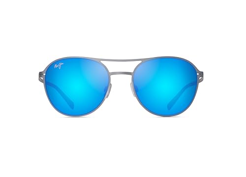 Image of Maui Jim Unisex Half Moon Round Sunglasses