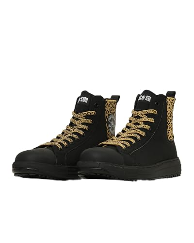 [Ro[X] SC AS PS SIDEGORE HI/XLARGE BLACK/LEOPARD ubN/p[h 25.5 cm
