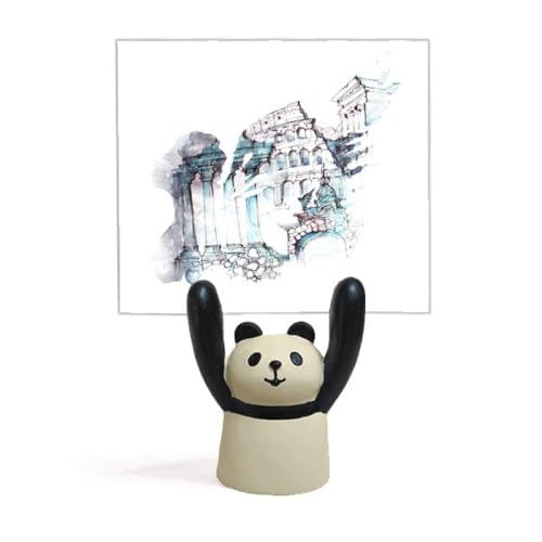 Support architectural Ruined Rome aquarelle panda pour éviter les taches