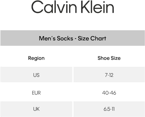 Calvin Klein Men's Cushion Crew Socks - 6 Pack (One Size, Black)4