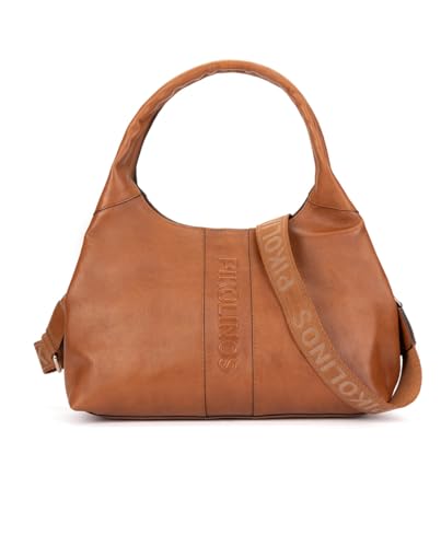 Pikolinos Alcudia sac hobo femme en cuir marron de qualité supérieure