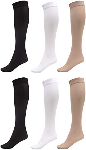Daresay 6 Pack: Trouser Socks For Women - Knee High Socks For Women Size 9-11 - Plus Size Trouser Socks - Women's Dress Socks #TOP7