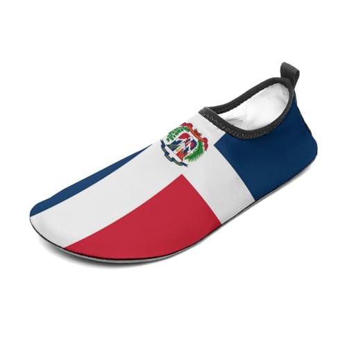 GeRRiT Dominican Republic Flag Water Shoes for Women Men Quick-Dry Aqua Socks Swim Beach Barefoot Yoga Surf Pool Camping4