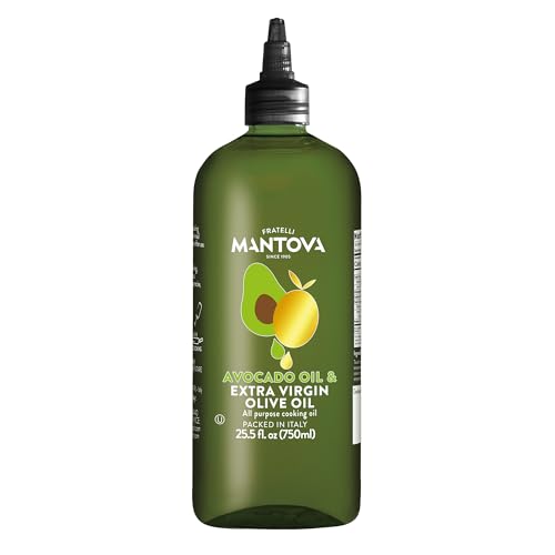 Mantova Squeeze Oils – Extra Virgin Olive Oil and Avocado Cooking...