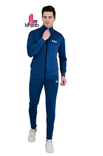 Image of Men's Winter Zipper Sports Four Way Nylon Lycra Track Suit Set, Men's Volleyball Track Suit, Men's Team Handball Tracksuit, Men Tennis Track Suit