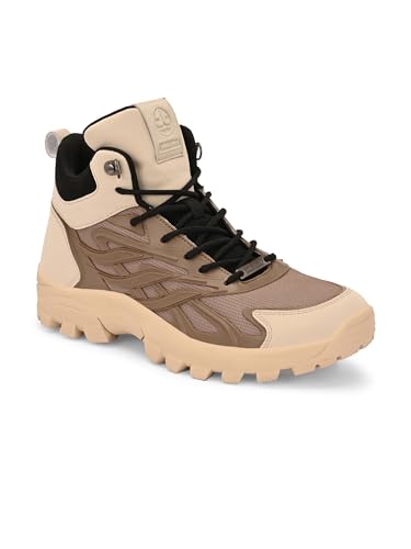 Image of OFF LIMITS RAFTAR Men's Waterproof Hiking Shoes: Lightweight, Breathable, and Ideal for Outdoor Trekking, Mountaineering, and Trail Adventures