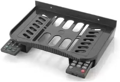 ME_Plastic Set Top Box Stand with Double Remote and Mobile Holder - TV Mounts & Stands (Pack of 1)