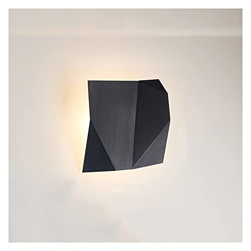 Applique murale LED 7W hétéromorphe noire pour éclairage intérieur de salon