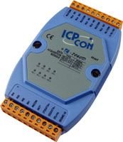 I-7060 4 Channel Isolated Digital Input and 4 Channel Relay Output Data Acquisition Module communicable Over RS-485