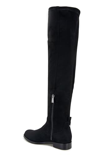 Kenneth Cole REACTION Kenneth Cole REACTION Women's Wind-y Over the Knee Stretch Boot, Black, 9 M US