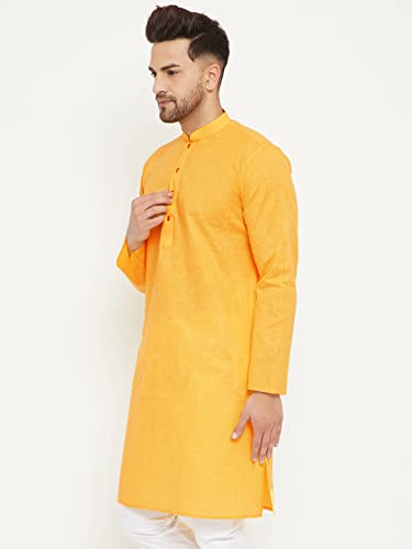 Image of VM Men's Cotton Blend Kurta