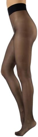 CALZITALY Sheer Tights, Floral Print, Animal Print | 20 DEN, Black, Skin, Suntan, S, M, L, XL, Made in Italy