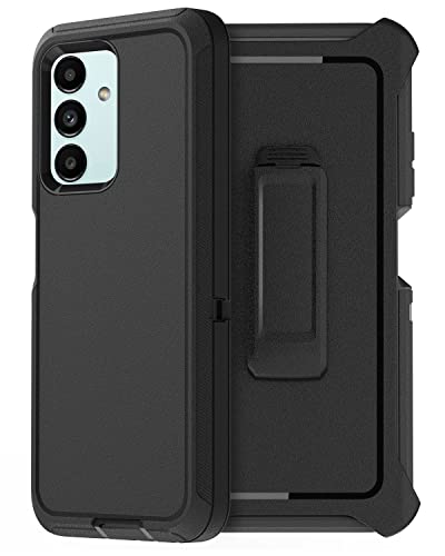AICase for Galaxy A13 5G Case,Heavy Duty Drop Protection Full Body Rugged Shockproof/Dust Proof Military Protective Tough Durable Phone Cover for Samsung Galaxy A13 5G (Blue/+Belt Clip)