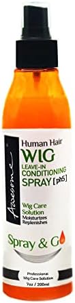 Awesome Human Hair Wig Leave-In Conditioning Spray, ph5, Spray and Go, 7 oz