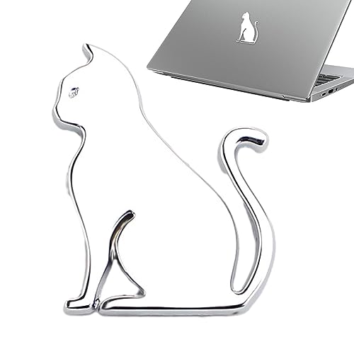 carro gato,Decalques para janelas Adesivos para portas gatos | Adesivos para laptop para mulheres, e