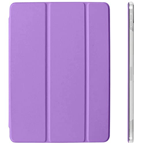 Image of DuraSafe Cases for iPad 8.3 Inch Mini 6th [ Mini 2021 6 Gen ] A2567 A2568 A2569 MK7M3HN /A MLWL3HN /A MK7R3HN /A MK7P3HN /A MLWR3HN /A MK7X3HN /A MK7V3HN /A MK893HN /A MLX43HN /A Smart PC Cover - Purple