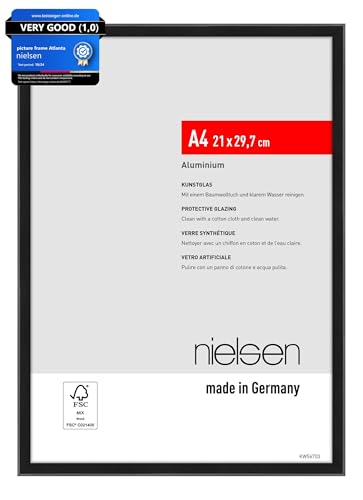 nielsen marco de fotos, 21 x 29,7 cm (A4), Aluminio,...