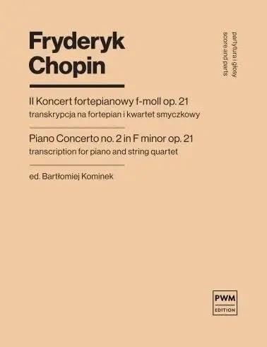 Konzert 2 F-moll Opus 21. Streichorchester mit Solo.