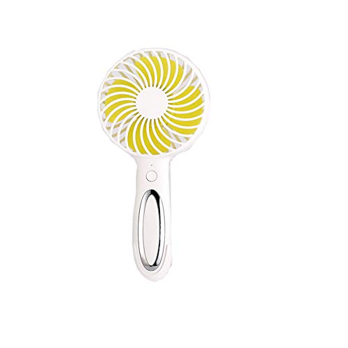 Preisvergleich Produktbild SLLY USB-Aufladung Kleiner Ventilatorbüro stummschaltbare Tischlampe Minilüftersommer wesentlich, weiß