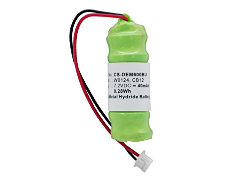 Batterie CMOS Li ion 7.2V 40mAh type CB12 W0124 Pour Dell Latitude D800 D810 - vue 2