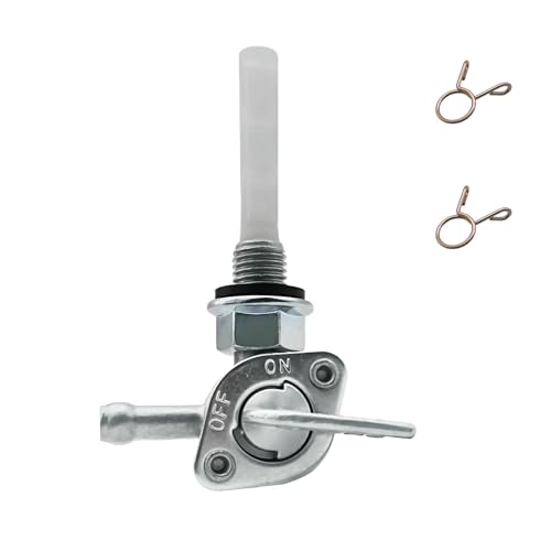 Strongthium Robinet d'Essence M10x1.25 compatible avec Groupes Électrogènes Briggs & Stratton Generac 310574GS, Moto Cross 50cc-125cc, compatible avec Honda...