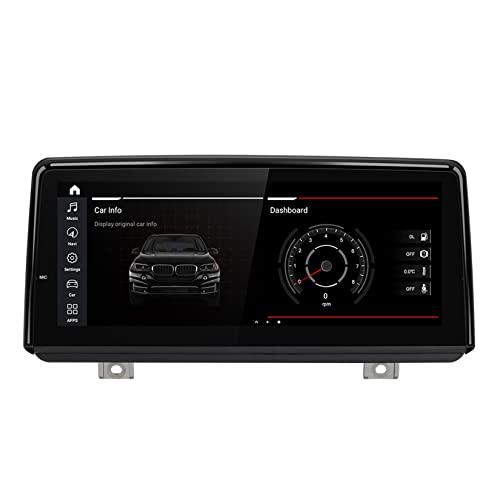 Wxstra Android 10 Autoradio Pour BMW F45 F46 F87 2013-2017 Navigation GPS 12.3 ' Écran Tactile MP5 Lecteur Multimédia Récepteur Vidéo Avec 4G WiFi Carplay (Color : 1820X480 8-Core 4G 64G) Cover