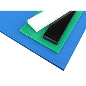 Plaat van PE 1000, AST 500 x 245 x 3 mm gesneden PE-UHMW Alt-intech